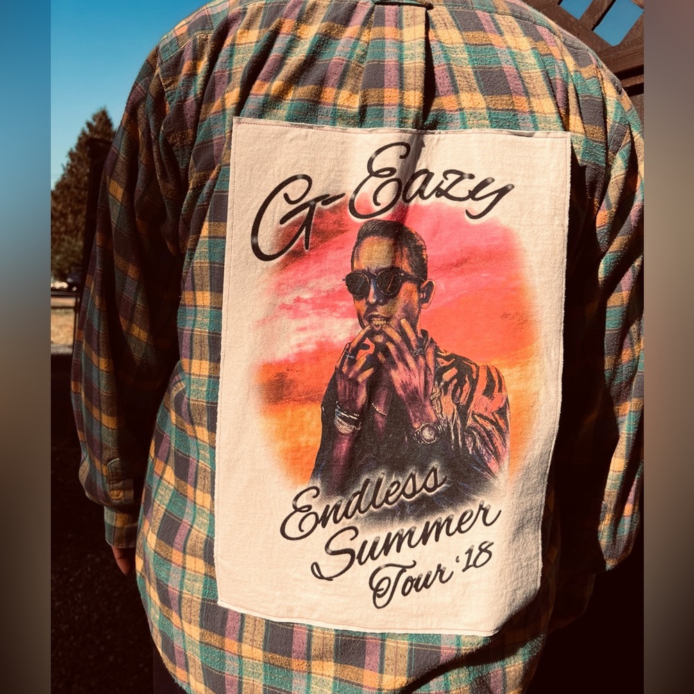 G-Easy Upcycled Flannel